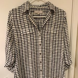 LOFT nice utility blouse